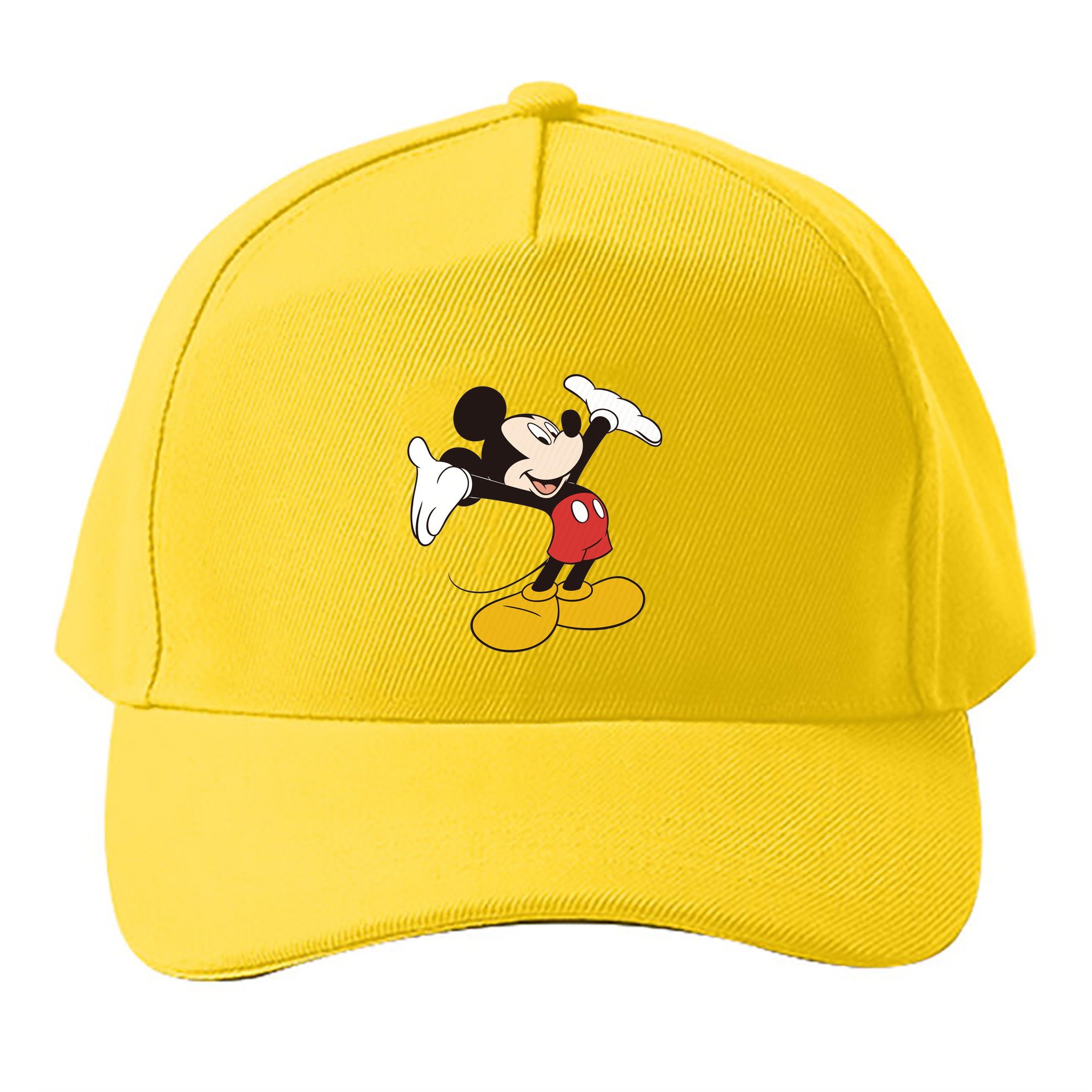 （画像用） ミッキーマウス Mickey Mouse ベースボールキャップ 綿100％ 男女兼用 帽子 スポーツ